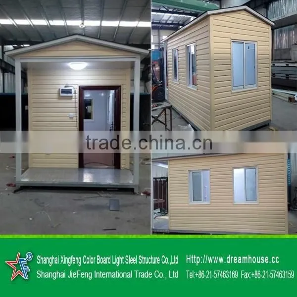 Easy Installation Fireproof Prefab Tiny Houses/China Easy Practical Sandwich Panel Prefab House Camp Tiny House photo-3