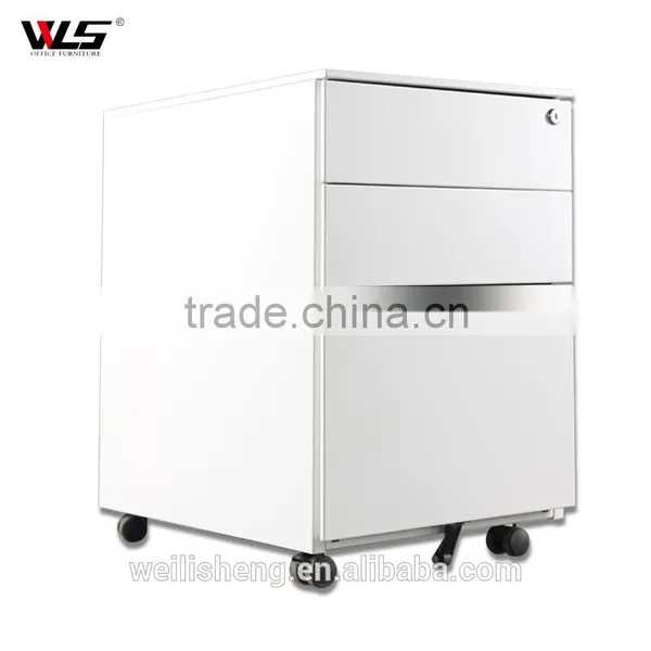 Professional Design Office Cabinet Metal 3 Drawer Mobile Pedestal photo-2