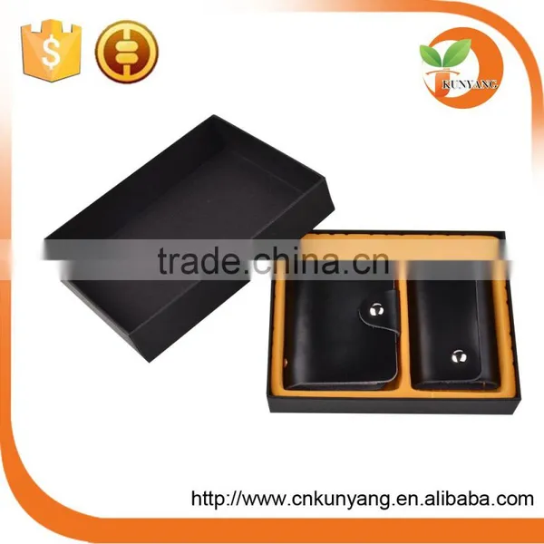 Custom Personalized Eco-friendly Blocking Safety PU Leather Credit Card Business Card Holder