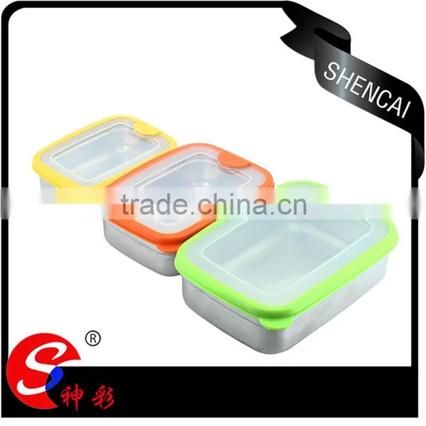 Stainless Steel Food Container Storage Set/ Bulk Lunch Container Bento Box/ Snack Container photo-2
