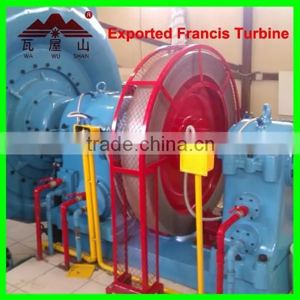 500kw Francs Water Wheel Turbine photo-6