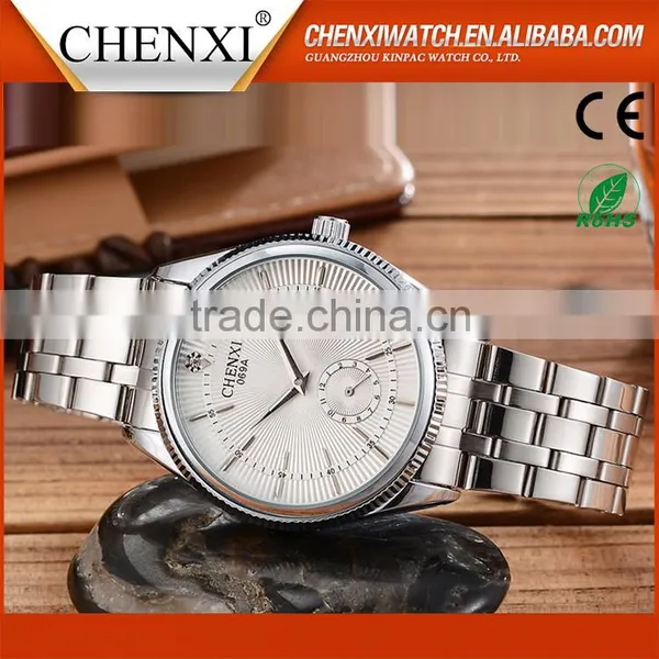New Design Popular Men Quartz Day/Date Customized Quartz Stainless Steel Watch photo-3