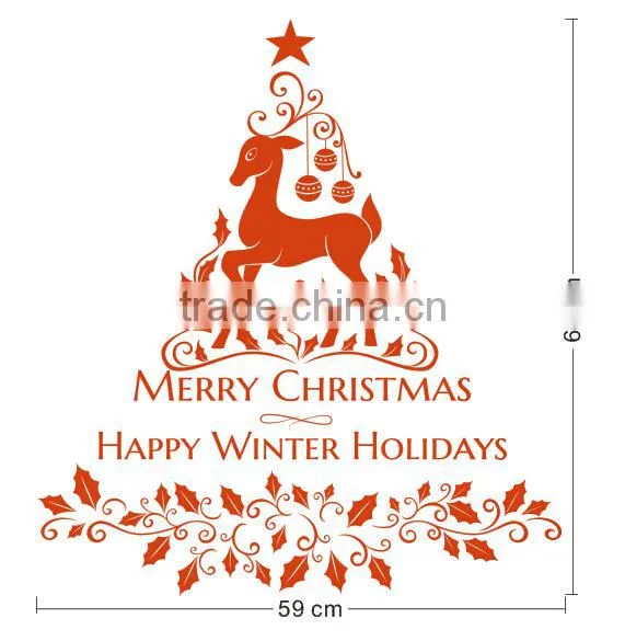 [Alforever] X'mas Tree Wall Stickers photo-2