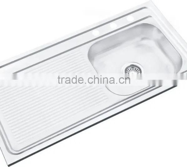 1000*500mm LAY ON Stainless Steel Sink Hot Sale for South America