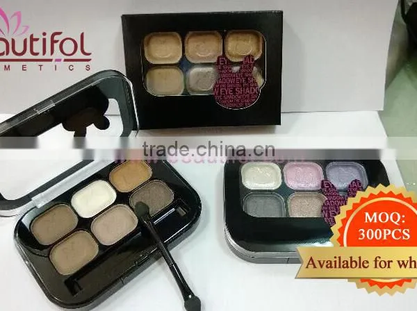 Small MOQ Wholesale High Quality Popular Shine and Matte Eye Use and Mineral Ingredient Romantic Color Eyeshadow