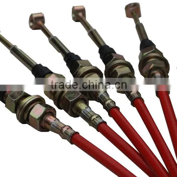 Auto Parts Wholesale Red PVC Outer Casing Auto Gear Shift Cable With Dust Cover photo-4
