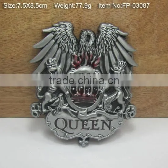 Fashion Hot Sale Custom Metal Zinc Alloy Plate Belt Buckle photo-2