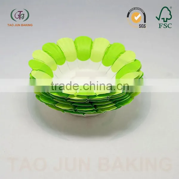 Petal Design Paper Cake Wrapper Tool/ Cupcake& Candy Container/ Food Decoration photo-3