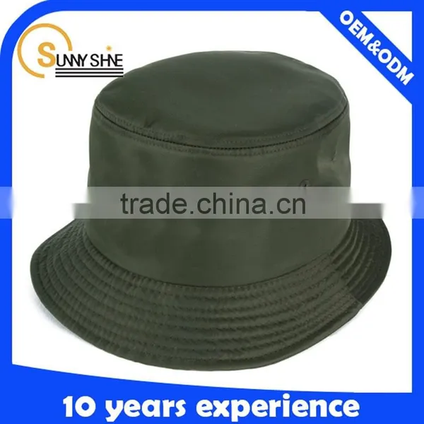 High Quality Custom Nevy Green Bucket Hats Wholesale photo-4