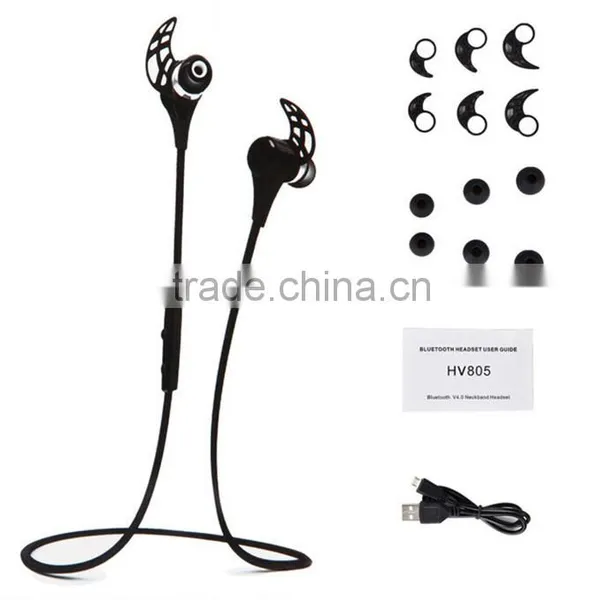 New Popular Products Mp3 Stereo Wireless Sport Bluetooth Earphone From Wholesale Factory 4.0 HV-805 photo-2