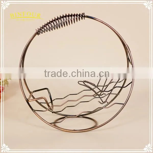 Iron Wine Rack Fashion Creative Metal Mediterranean-style Ornaments photo-5