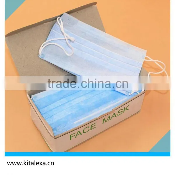 Disposable Non-woven Mask Outdoor Three Layers of Anti Fog and Haze Masks Breathable Beauty Medical Dust Masks photo-3
