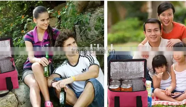Candy Colors Portable Bag Cooler Bag Fresh Bag Lunch Bag Tote Small Bag HOT photo-6