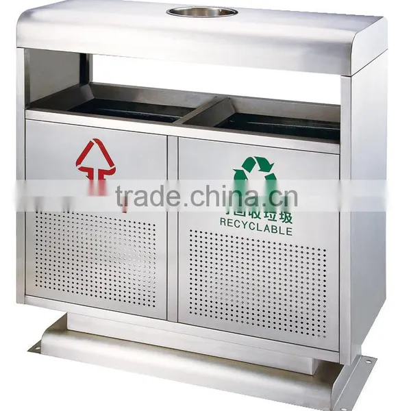 MAX-HK13 Hot-sale Outside Cold Rolling Steel Plate Iron Dustbin photo-3