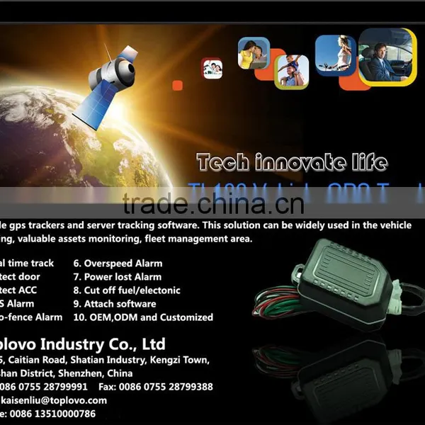 Waterproof Gps Car Alarm Tracker With Real Time Tracking TL-106 photo-3