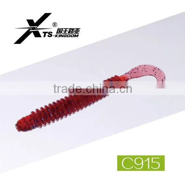 50mm 0.78g,75mm 2.2g Artificial Worm Maggot Lures Wholesale photo-2