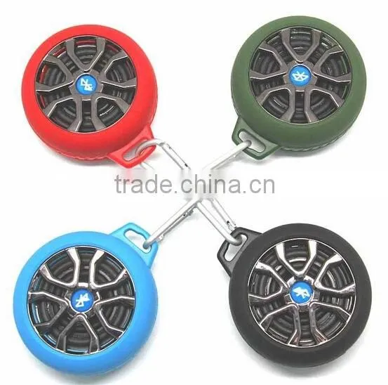 Special Tyre Shape Design Bluetooth Speaker, Promotion Gift Tire Shape Mini Speaker, Low Price Wireless Speaker photo-2
