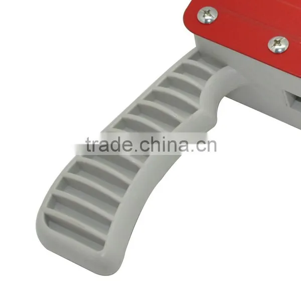 Packaging Tape Roller Red Grey Color Dispenser Sealing Device Carton Sealer Tape Sealing photo-6