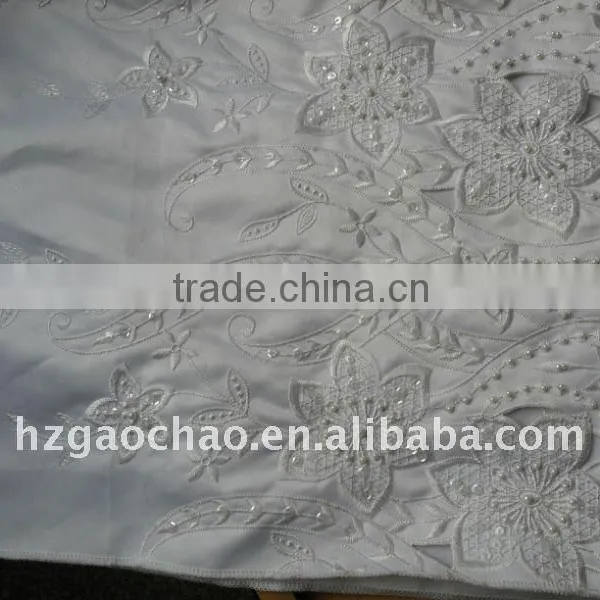 2012 fashion embroidery lace
