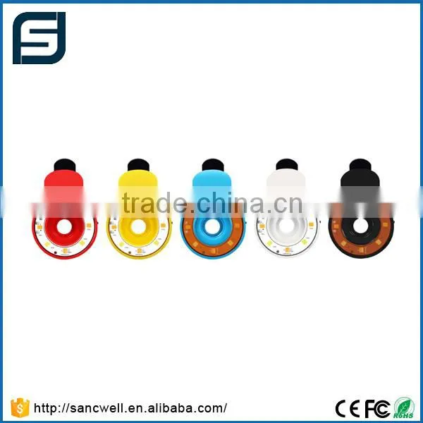 Mobile Phone Mini Universal Wide Angle Fisheye Selfie LED Fill Light Quality Choice photo-5