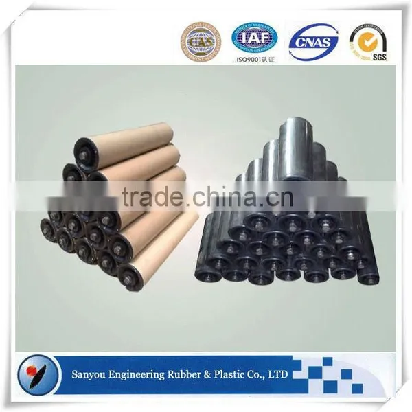 High-tech Product UHMWPE Belt Conveyor Roller/Conveyor Belt Guide Roller/Belt Conveyor Carrier Roller photo-3