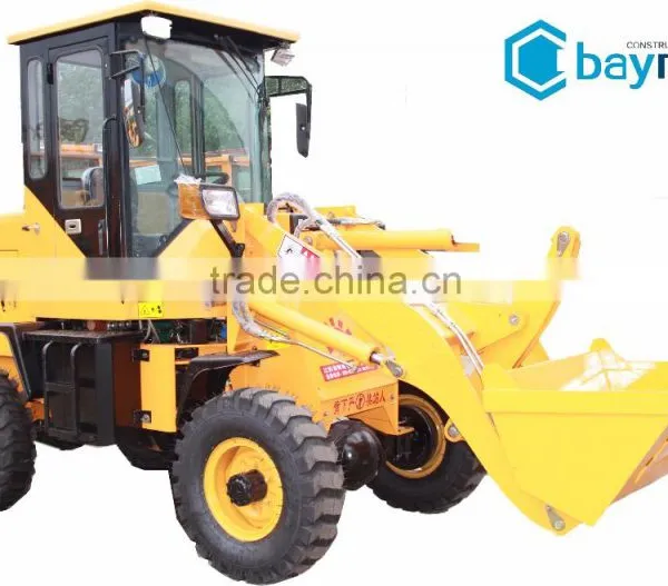 Mini tractor front muck loader