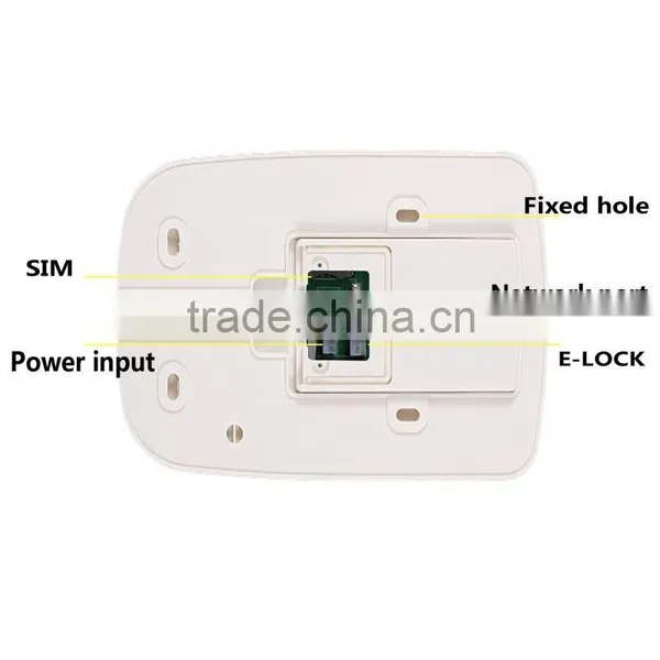 HD 720P Wifi Wireless Video Door Phone Doorbell Intercom With GSM Function Waterproof IP55 Remote Network Home Building photo-3