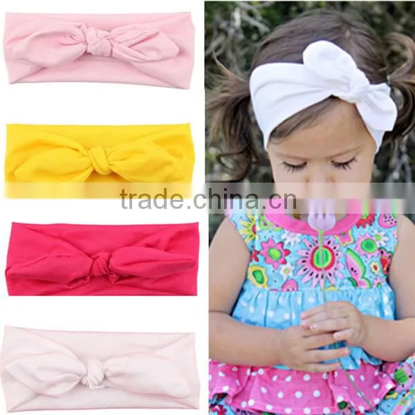2016baby Headband Colorful Kids Hairband Bows Multicolored