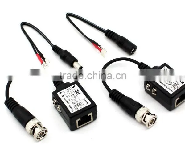 HDTVI/HDCVI/AHD-Best Price Utp Balun Cctv Balun Over Cat5 Video Transceiver YJS-B102VP photo-5