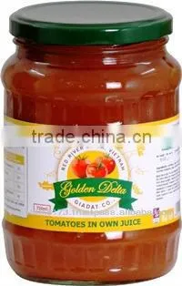 Tomatoes in Own Juice 720ml
