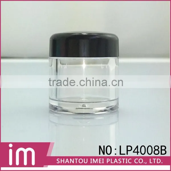 Round Shape Plastic Empty Compact Cosmetic Loose Powder Case photo-3