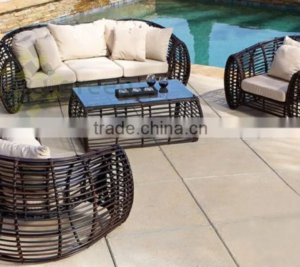 2016 Resin Wicker Material Traditional Sofa