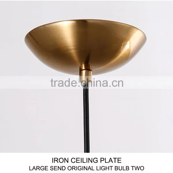 Global Round Metal Simple High Quality Chandelier Ceiling Lamp Ceiling Light photo-4