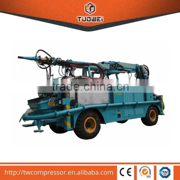 16m Jet Vertical Height Wet Small Shotcrete Machine photo-4