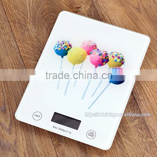 5kg Glass Digital LCD Electronic Kitchen Scale photo-6