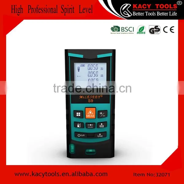 Laser Distance Measurer with Backlit Display