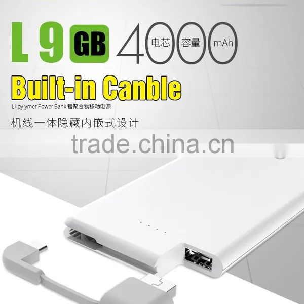 New Product 2016 Super Slim Power Bank 4000mAh,rohs Power Bank With 4000mah Power Bank for Laptop photo-4