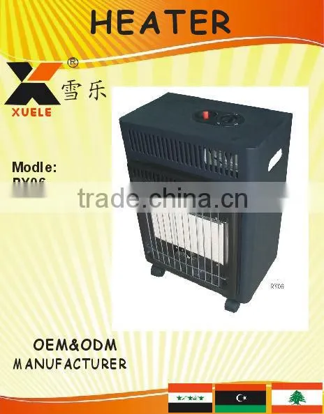 2014 New Design in Southe America Gas Room Heater With CE RY06