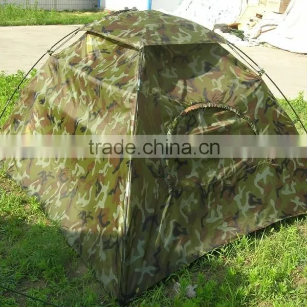 Small 210D Polyester Amry Camouflage Hunting Tent photo-5