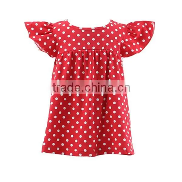 The Latest Fashions Children's Boutique Clothing Polka Dots Baby Girls Dress Princess Dress photo-3