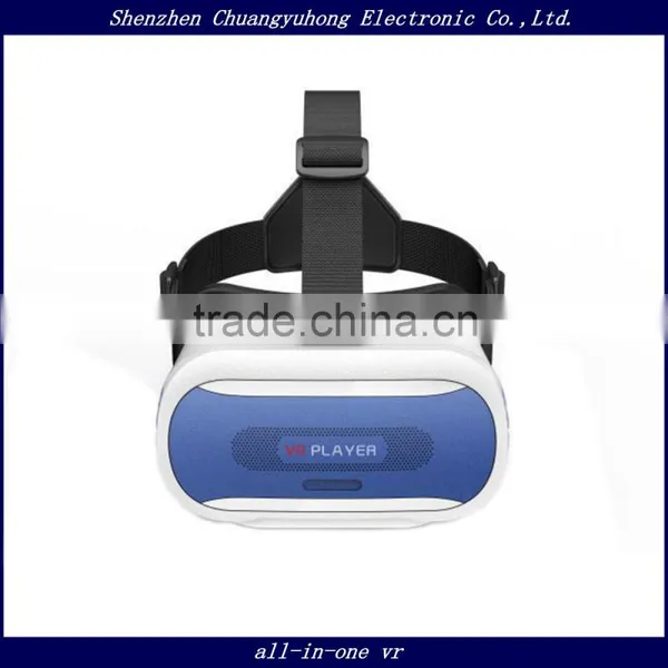 Hot 2016 Blue Film Sex Video New Arrival All In One Vr 3D Virtual Reality Glasses 2D To 3D