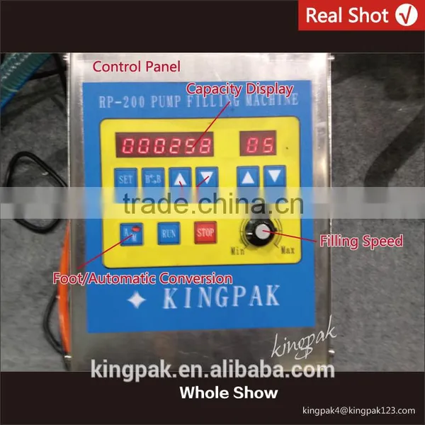 RP200 With Mobile Workbench Manual High Viscosity Liquid Filling Machine photo-5
