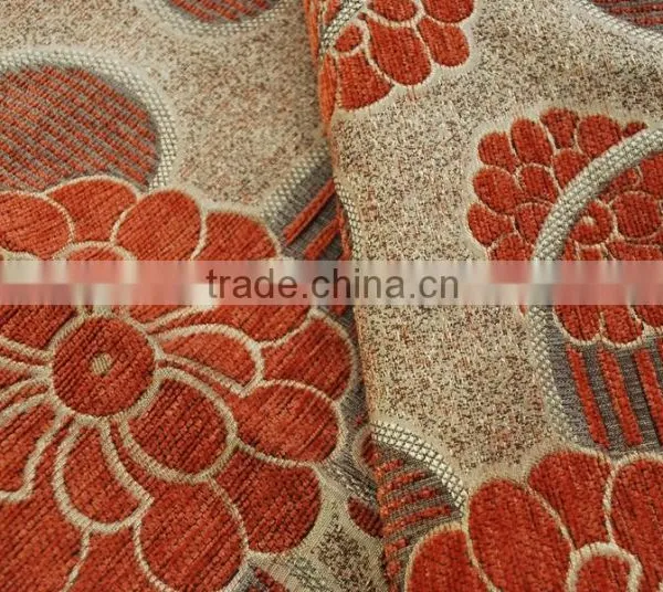 Chenille Sofa Fabric 100%polyester photo-5