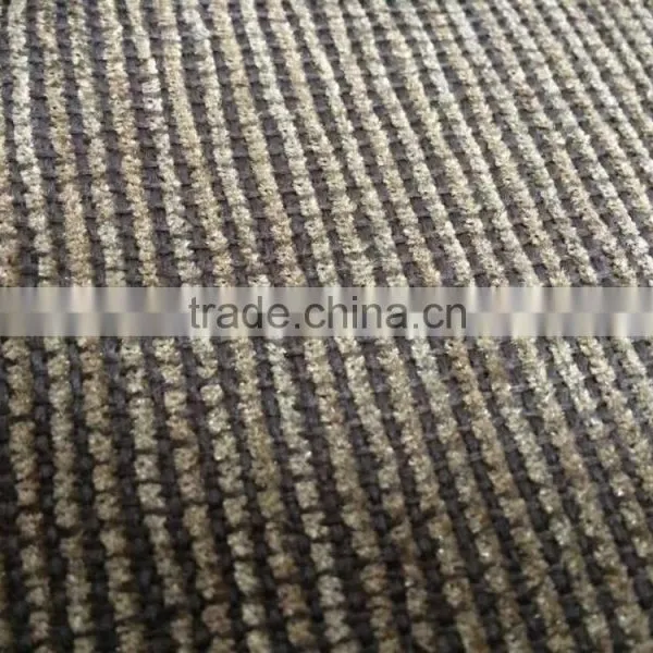 Plain Dyed Sofa Fabric Solid Single Chenille Sofa Fabric With Color Glue 145cm photo-3