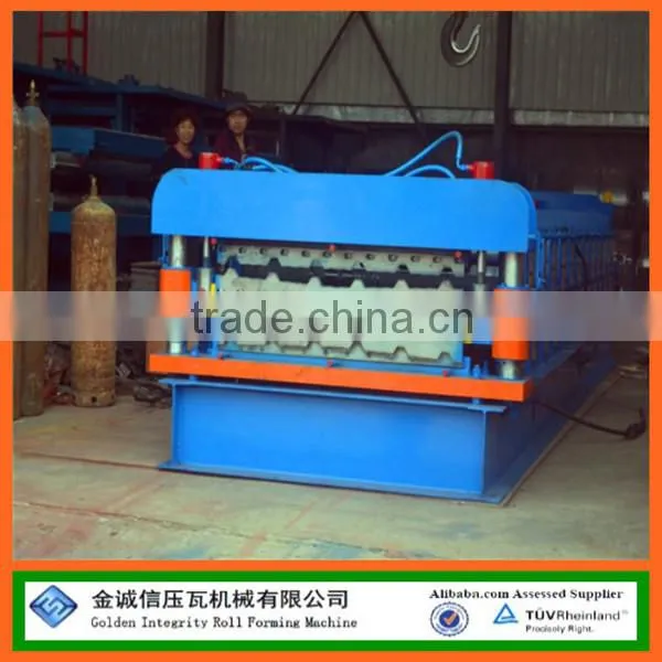 IBR Panel Roof /Wall Double Deck Roll Forming Machine photo-4
