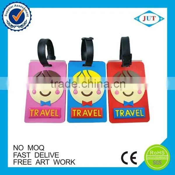 Made in China Low Price New Products 3d Rubber Soft Pvc Luggage Tag photo-5