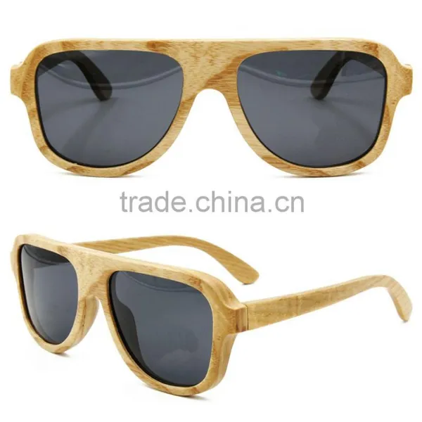Classic Style High Quality 100% Handmade Wood Sunglasses Wenzhou Wooden Sunglasses Factory