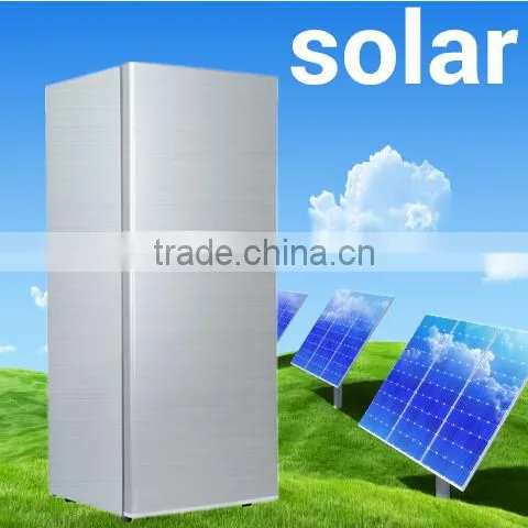 Solar and Electricity Power Source DC Compressor Solar Refrigerator