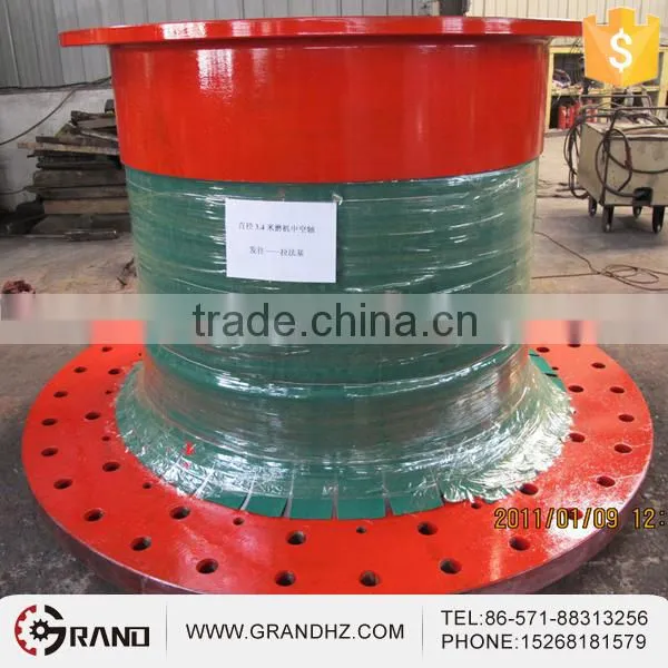 OEM Forged Casting Hollow Shaft for Cement Machinery Crusher