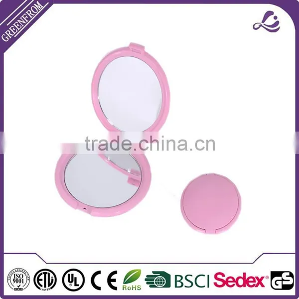 Multifunctional Bathroom Table Swivel Beauty Salon Mirror Metal Free Standing Metal Unique Cosmetic Mirror photo-2